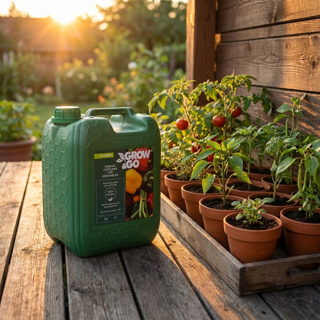 Płynny Nawóz Organiczny do Warzyw GROW&GO - Koncentrat 10L