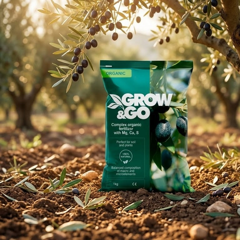 Nawóz Organiczno-Mineralny Kompleksowy Uniwersalny (Mg, Ca, S) GROW&GO 1kg