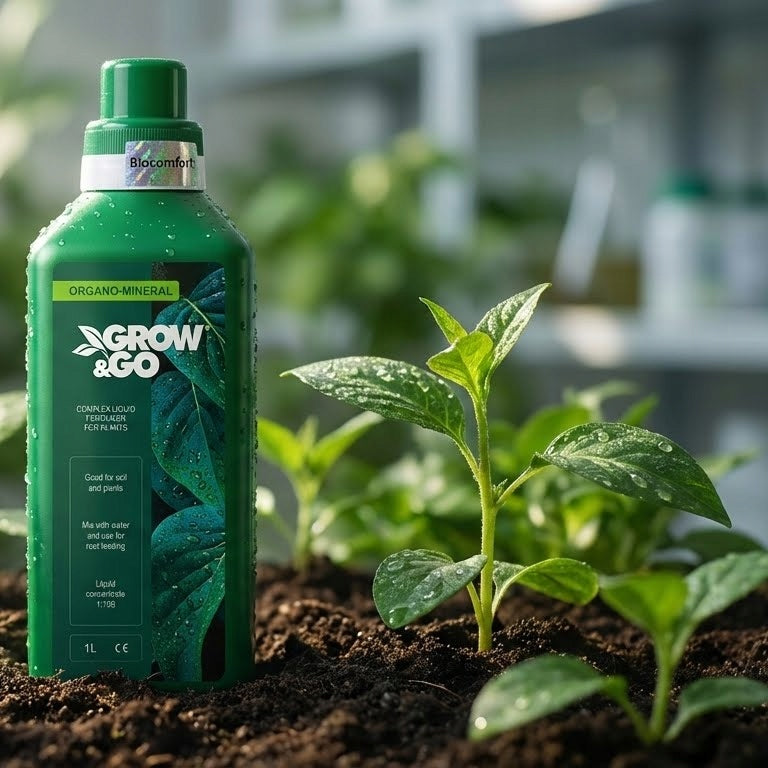 Nawóz Organiczno-Mineralny Płynny do Roślin GROW & GO 1L Koncentrat