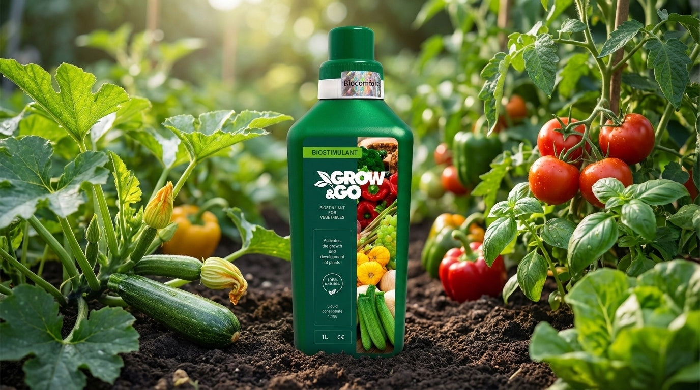 Biostymulant do Warzyw Płynny GROW & GO - Koncentrat 1L