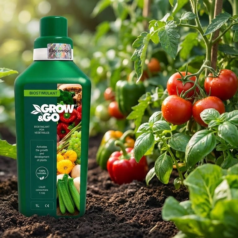 Biostymulant do Warzyw Płynny GROW & GO - Koncentrat 1L