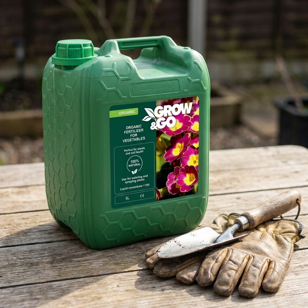 Płynny Nawóz Organiczny do Kwiatów GROW&GO - Koncentrat 5L