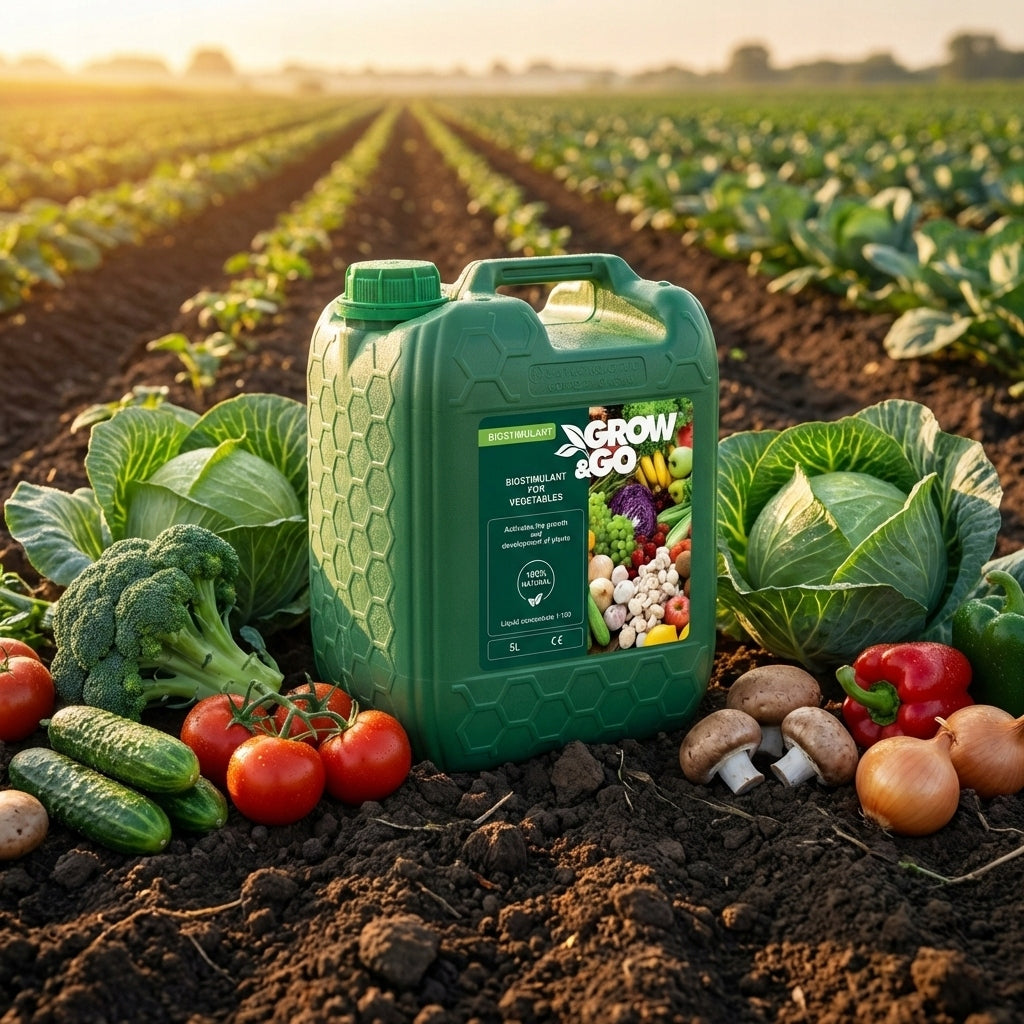 Biostymulant do Warzyw Płynny GROW & GO - Koncentrat 5L